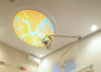 Printed circle light