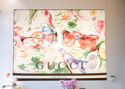 Printed stretch fabric